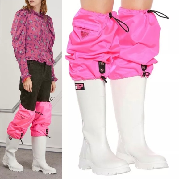 White Prada waterproof boots size 6 - Picture 13 of 13